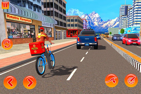 BMX Bicycle Pizza Delivery Boy 2.0.32 APK screenshots 1