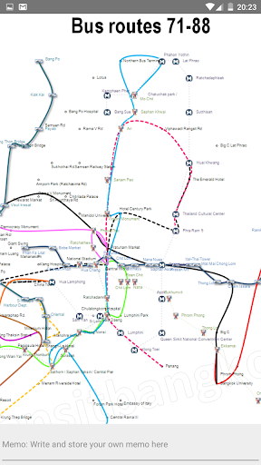 BANGKOK BUS MAP