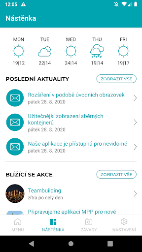 Město pod palcem Screen 2