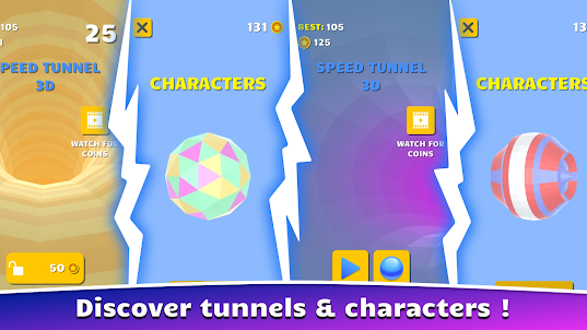 Speed Tunnel 3D Tube