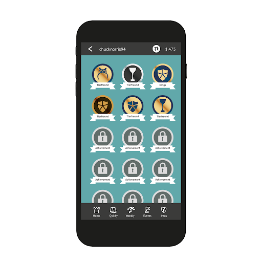 Android application Campus Games screenshort