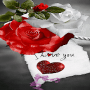 Red Heart Roses LWP 2 Icon