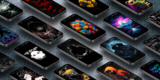 Android application Black Art Wallpaper screenshort