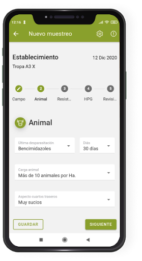 VetParaSite Screen 2