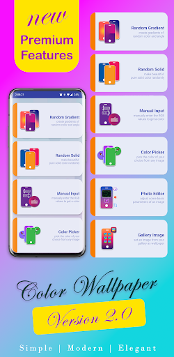Color Wallpaper Plus Screen 2