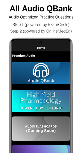 Android application USMLE & Med School Audio Qbank screenshort
