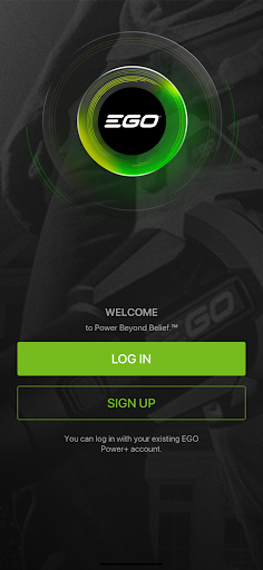 Android application EGO Connect screenshort