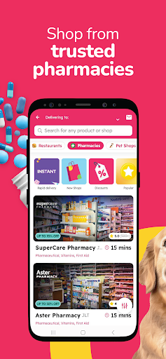 Screenshot of InstaShop: Grocery Delivery