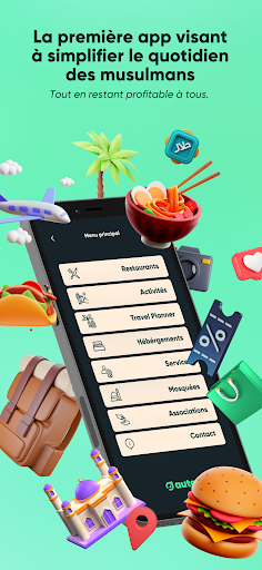 Android application Autour: Facilite ton quotidien screenshort