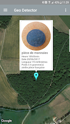 Geo detector :  pour détecteur de métaux