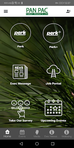 Android application Pan Pac Staff App screenshort