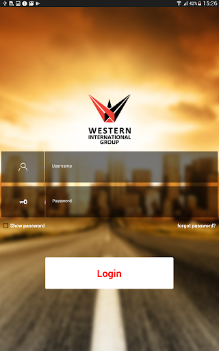 Android application WIG SERVICE screenshort