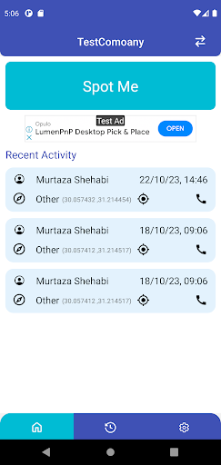 Spot Track Screen 2