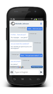 Lringo+ Messenger Translator Screenshot