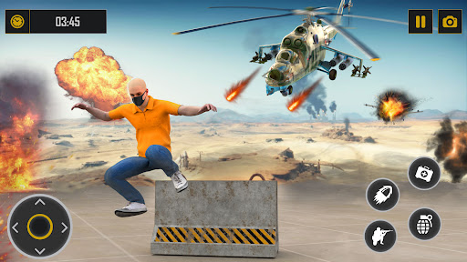 Android application Helicopter Worldwar Pilot City screenshort