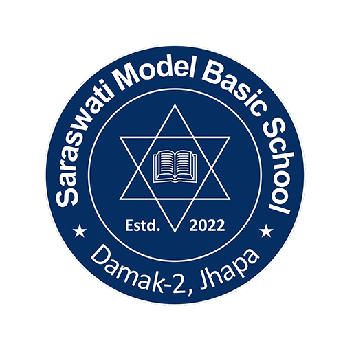 Saraswati Adharbhut Vidhyalaya logo