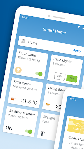 Android application FRITZ!App Smart Home screenshort