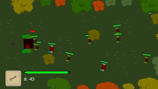 Android application zombIDLE screenshort