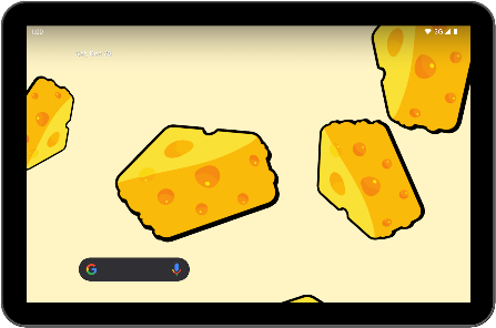 Captura de Pantalla 5 Cheese Live Wallpaper android
