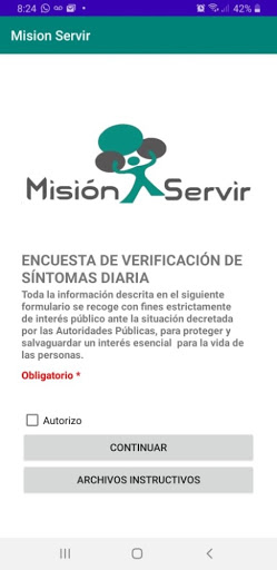 Misión Servir Screen 3