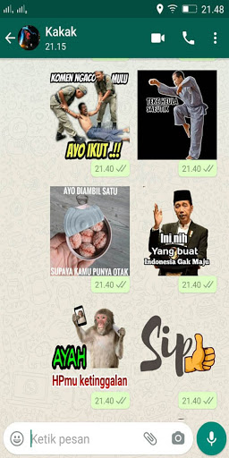 Sticker Lucu for WhatsApp