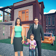 virtual papá vida simulador feliz familia juegos