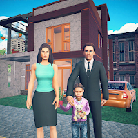 Virtual Dad Life Simulator - Happy Family Games 3D