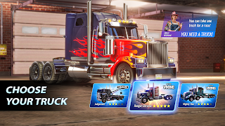Big Rig Racing:Truck drag race - Screenshot 2