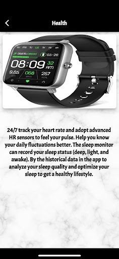 ANCwear Smart Watch guide Screen 3