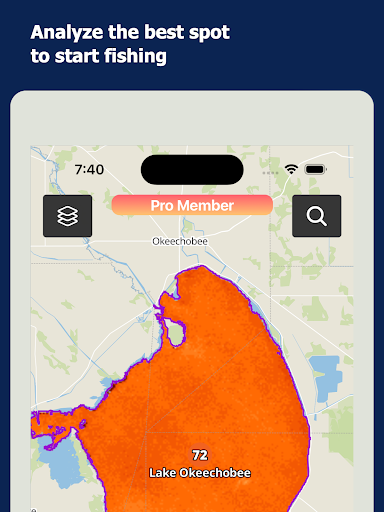 Screenshot of LakeMonster- Fishing App