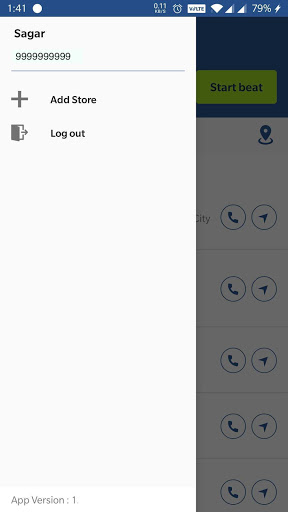 Android application Tejas screenshort