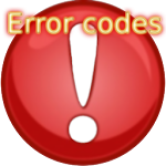Error codes Apk