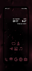 Red Entwine Icons