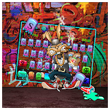 Graffiti Smoky Rabbit Keyboard Theme icon
