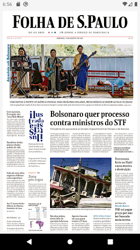 Folha SP Impressa Screen 2