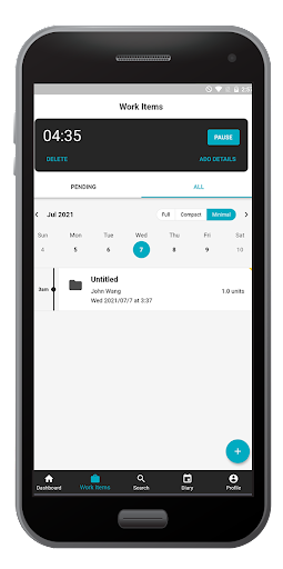 Android application EvolveMobile screenshort