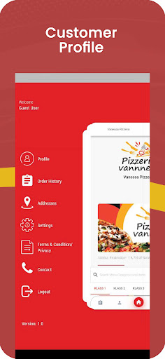 Vanessa Pizzeria Screen 2