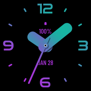 Huge Cold Watch Face