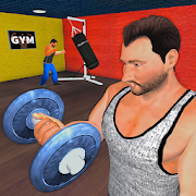 Home Gym Club Building: Fitness Factory Gym Games 1.0 Icon