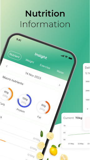 Nutrigen - Calorie Counter Pro Screenshot 4 - AppWisp.com