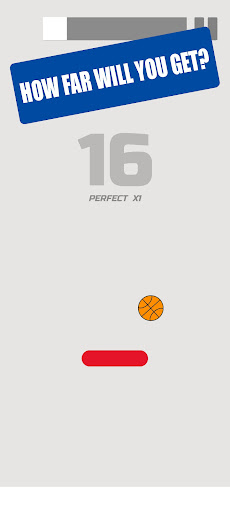 Android application Infinite Hoops screenshort