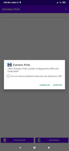 Android application Estratec Print screenshort