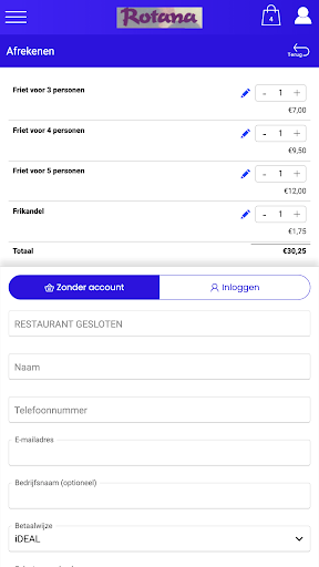 Pizzaservice Rotana Screen 3