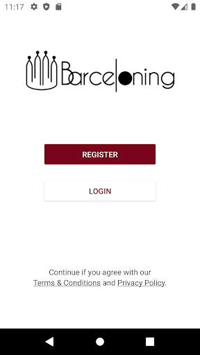 Android application Barceloning screenshort