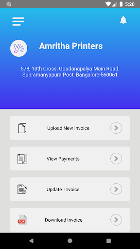Paras Vendor Portal Screen 2