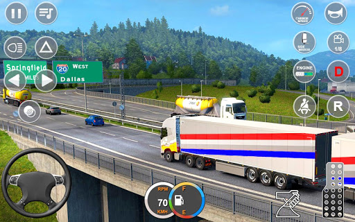 Indian Mountain Heavy Cargo Truck : Euro Truck Sim 1.0.1 screenshots 5