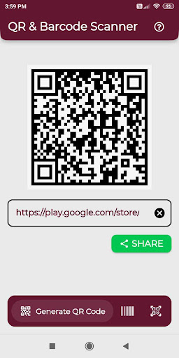 Android application QR & Barcode Scanner screenshort