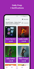 Screenshot 1 FN Track - Tienda y Skins android