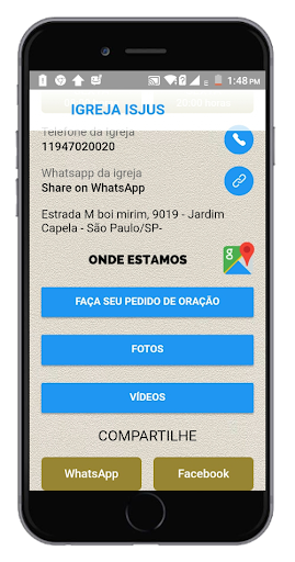 IGREJA ISJUS Screen 2