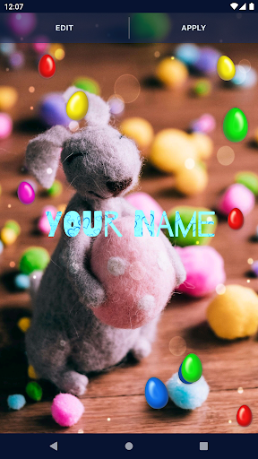 Easter Bunny Live Wallpaper Screen 2